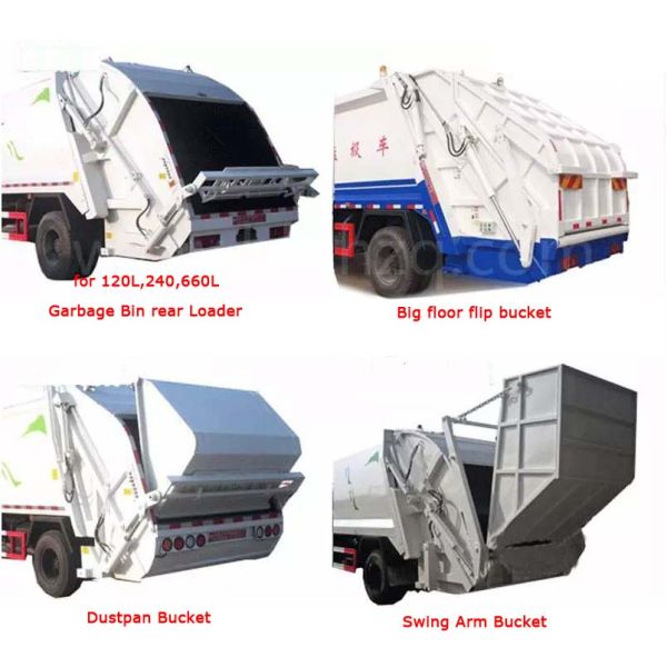 Cheaper Price JAC Compression Waste Truck Rear Loading Refuse Collector Truck 5000 Liters for Sales