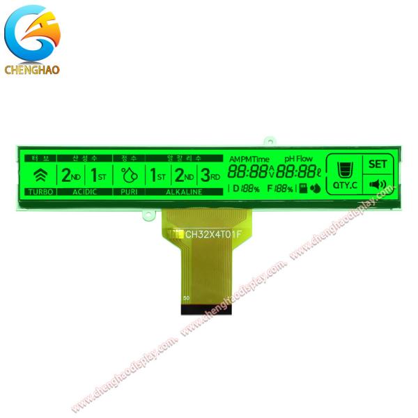 Quality 50 Pins FPC Connetor Monochrome LCD Module TN / Positive For Industrial for sale