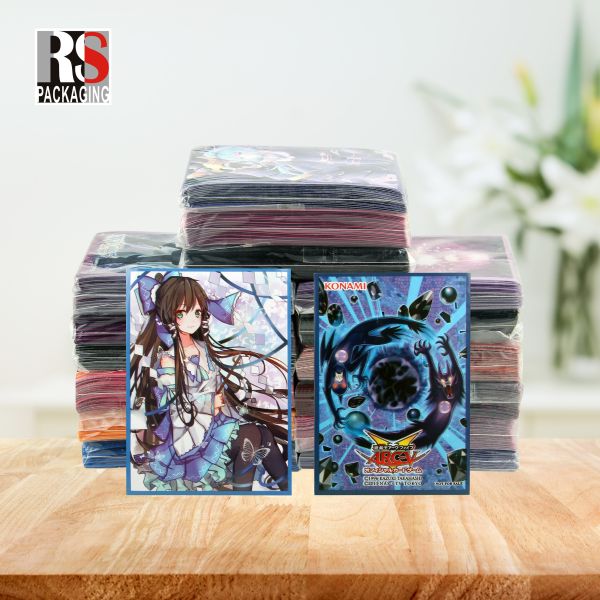 PP Game Card Sleeves Custom Trading Card Protectors For Gift Craft Industry