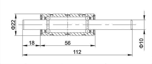 High Speed 65000rpm Spinning Rotor Bearing With Cup Plc73-1-20 / 22 / 24 / 31