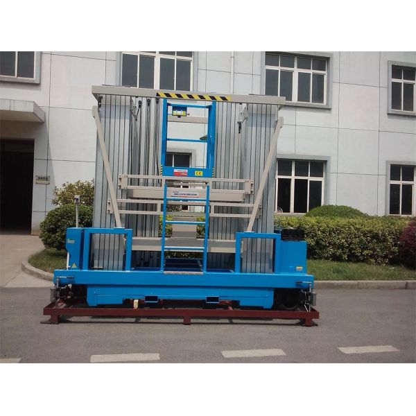 Reliable 20 M Aluminum Work Platform Self - Propelled For Shopping Centers