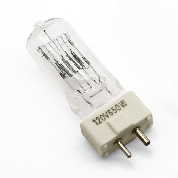 Quality 120V 650W Bi Pin Halogen Bulb Quartz Tungsten Commercial Video Lights Stage for sale