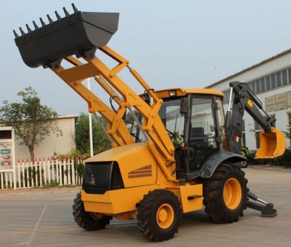 Quality 0.3cbm 4x4  Backhoe Loader 7 Ton Case Backhoe Loader for sale