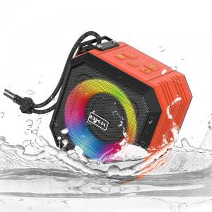 Wholesale 5W OEM Waterproof Bluetooth Speaker Portable With Colorful LED Lights from china suppliers