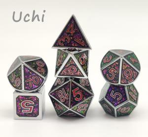 Manual Grinding Mini RPG Dice D6 D8 D10 Lightweight For Collection