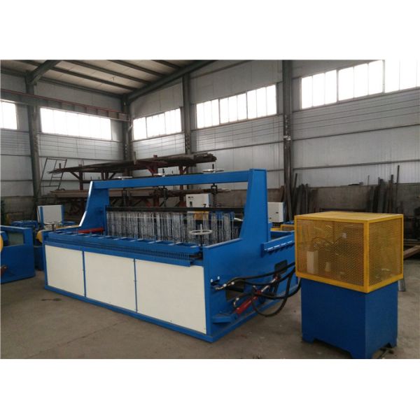 6mm-12mm Crimped Wire Mesh Weaving Machine High Speed Running Smoothly