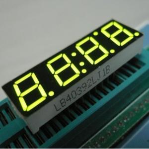 Red Yellow 4 Digit 7 Segment LED Display  For Timer Clock 500mm