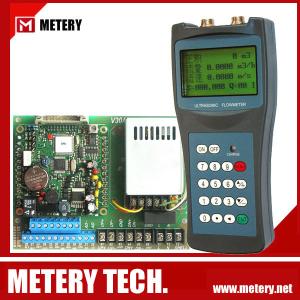 China Portable ultrasonic flow meter MT100H from Metery tech. on sale