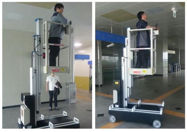Quality GTWZ6-1006 Mobile Elevating Work Platform Self Propelled For Quick Maintenance for sale