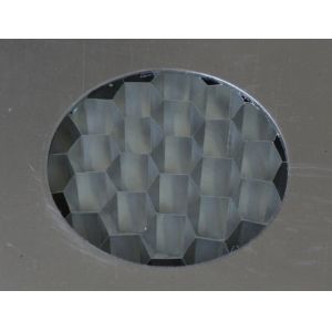 20MM Silver Honeycomb Composite Panels , Economical And Aesthetic Honeycomb