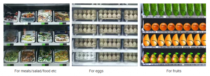 Vegetable Fruit Self Service Ordering Kiosk Large Capacity Cashless Payment