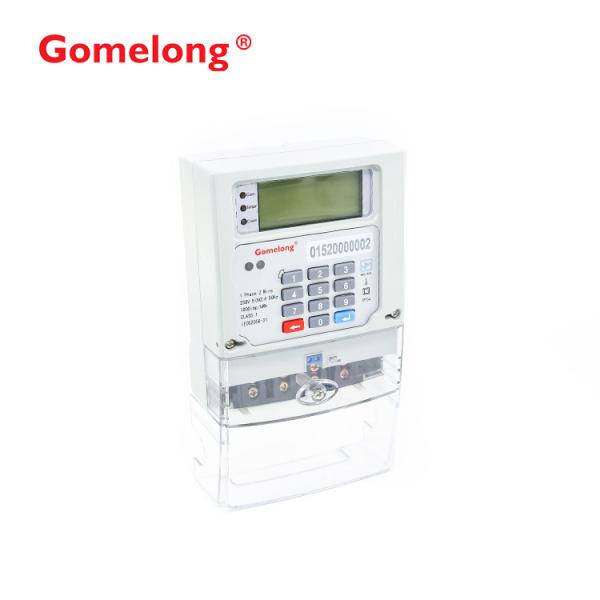 Quality DDSY5558 Electronic Single Phase 220V Energy Meter LCD Display Prepayment power consumption  Meter for sale