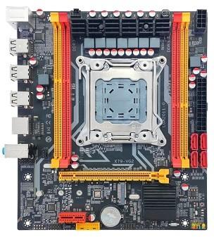 Quality Desktop X79 Lga 2011 DDR3 Dual Channel Motherboard Computer Mainboard 2011 X79 custom computer motherboard supplier for sale