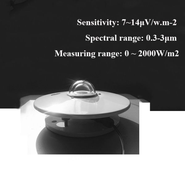 2.5m Cable Length 0-5V 4-20mA Sensor for Pyranometer Measuring Solar Radiation Meter