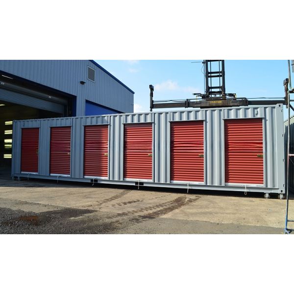 40ft Dry CSC Certified Container with Roller Shutter Doors and Internal Dimensions of 12.032 x 2.352 x 2.695 m