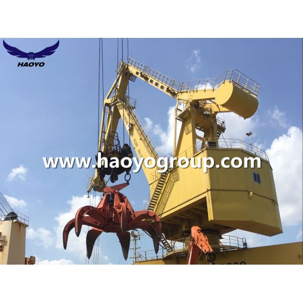 6.3m3 Steel scrap Handling Electro hydraulic orange peel scrap grab bucket