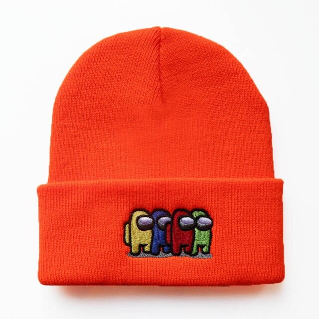 Wholesale Character 60cm Fluorescent Knit Beanie Hats Custom Pattern from china suppliers