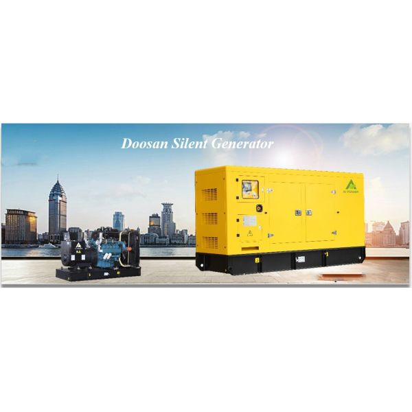 AI Power Generator 500kva 400kw Diesel Generator Set With Doosan Engine P180FE