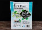 Pistachio Nut Custom Food Packaging Bags / Heat Seal Zip Pouch With Gravure