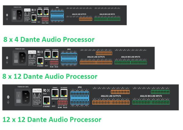 Quality Multichannel Processing Dante Audio Matrix Controller Audio Equalizer Settings for sale