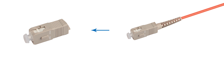 IG17-04 Multimode Fiber Patch Cord For Optical Communication System