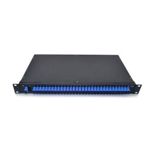 China 1u Rack Mount Plc Splitter FTTH Plc Planar Lightwave Circuit MM on sale