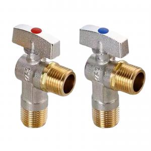 Wholesale Safety DN20-NPT Plumbing Angle Valve Triangle Angle Valve 1/2inch from china suppliers