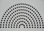 10%-50% Open Area Round Perforated Metal Galvanized Panel And Coil Sku Type