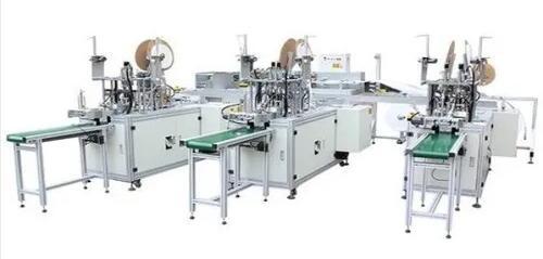 Quality High Performance Automatic Face Mask Making Machine With Nose Strip Welding Module for sale