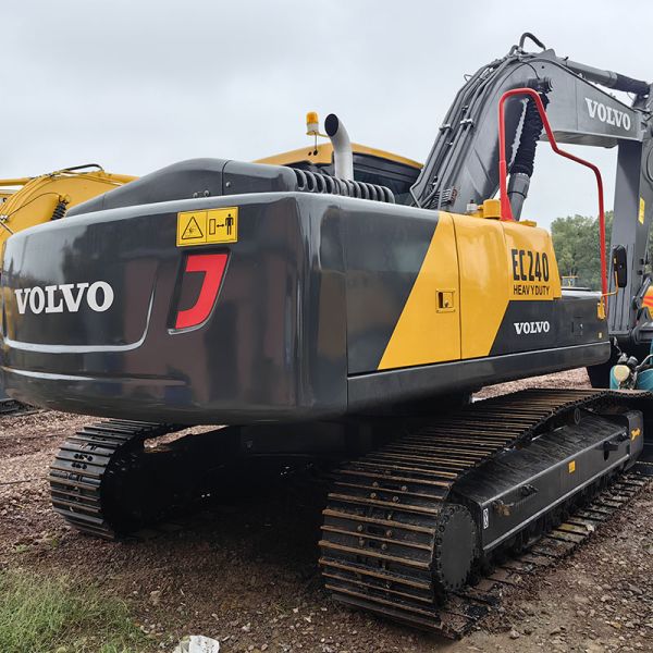 Sweden EC240 Used Volvo Excavators Hydraulic Backhoe 24 Ton For Mining Digging