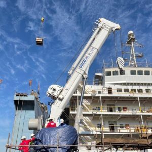 4T20M Explosion-Proof Telescopic Boom Marine Crane