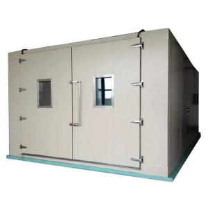 China Heating Up -40°C ~ +100°C Walk In Environmental Chamber Display LCD on sale