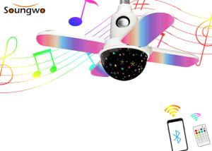 China SMD2835 Wireless Bluetooth Light Bulb Speaker 3300Lm Smart Bluetooth Music Lamp on sale