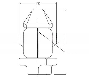 Flat Rack Container Twist Lock for 8ft 10ft 16ft 24ft 30ft Containers Secure Locking Mechanism