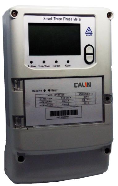 Quality Load Control Wireless Electricity Meter Scroll Down Display Three Phase Energy Meters for sale