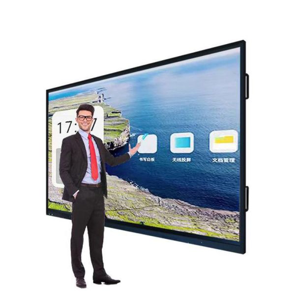 Interactive Touch Whiteboard Ultimate Presentation With HDMI I/O And OPS PC I9 Connectivity Solution