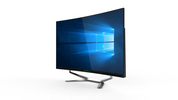 All In One Computer Hardware Devices , 23.8 Inch Intel PC Computer With Windows