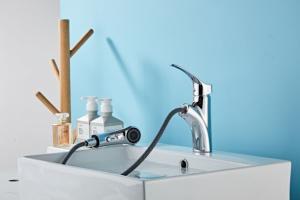 Wholesale Ceramic Core Lead Free Wash Basin Sink Tap Spout with single hole from china suppliers