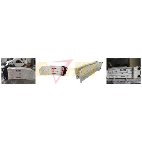 Mini Excavator Rock Hammer Yakai CTHB20 Top Type Hydraulic Breaker For 1.2-3Ton Excavator 6