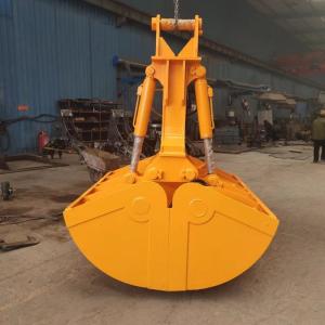 Wholesale 2T-20T Crane Grab Bucket For Construction 5m3 Hydraulic Clamshell Bucket from china suppliers