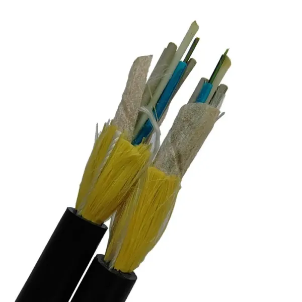 Outdoor Optical Fiber Cable Adss All Dielectric Self Supporting External Fibre Cable