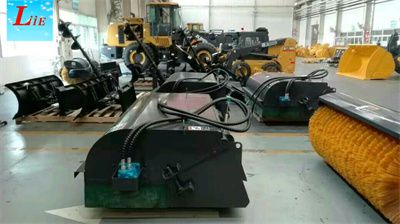 Chinese factory skid loader sweeper road and construction machinery