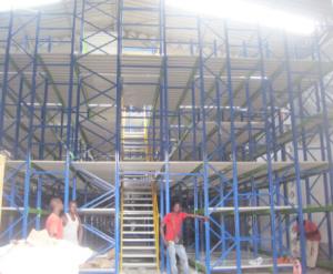 China Industrial Longspan Mezzanine Storage System Floor Racking Metal on sale