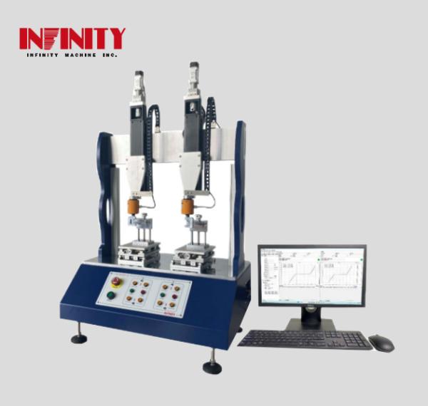 Dual-station Swing Force Testing Machine With ±0.3% Force Value Accuracy And 0.1