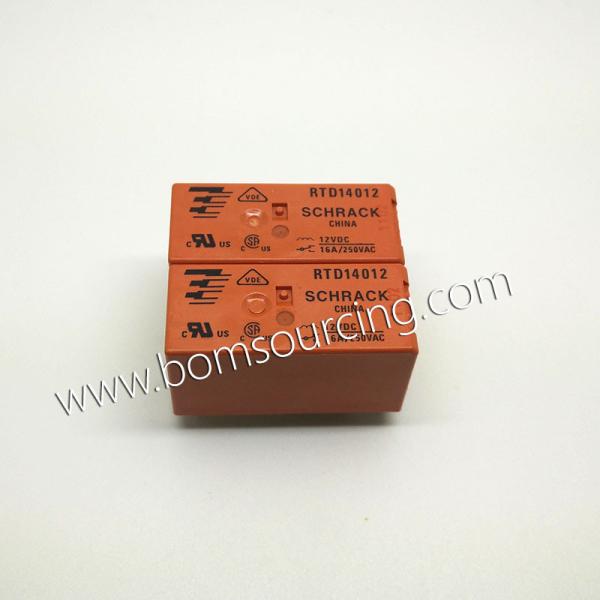 Quality 12VDC Coil Through Hole Digital Integrated Circuits RTD14012 General Purpose Relay SPDT for sale