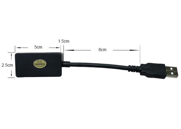 Quality Audio Signal Aux To Usb Converter Black Color For All Car Model Without Aux for sale