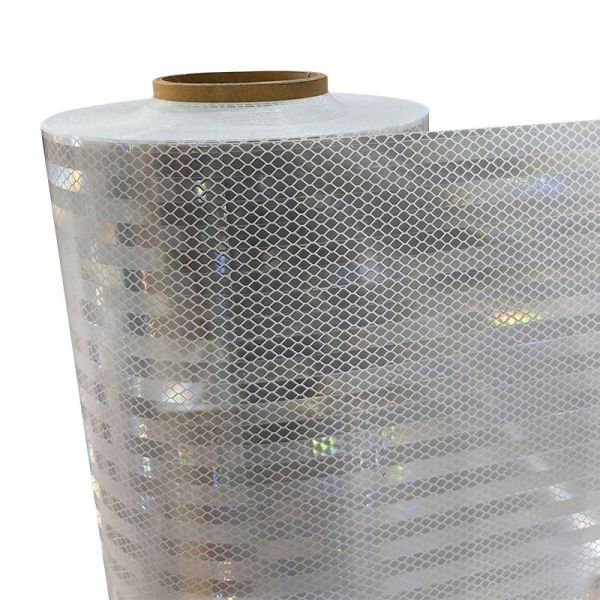 1.22X45.7m High Visibility HIP Diamond Grade 3mquality Micro Prismatic Type Reflective SheetingEco Solvent Printing Arcylic for Traffic Sign