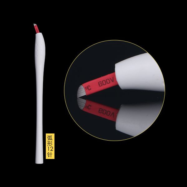 All Needles Available Manual Tattoo Pen For Hairstroking / Mocroshading