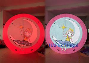 China Customizable inkjet patterns 400W RGB Inflatable Led Light For Indoor Outdoor Events Decoration on sale