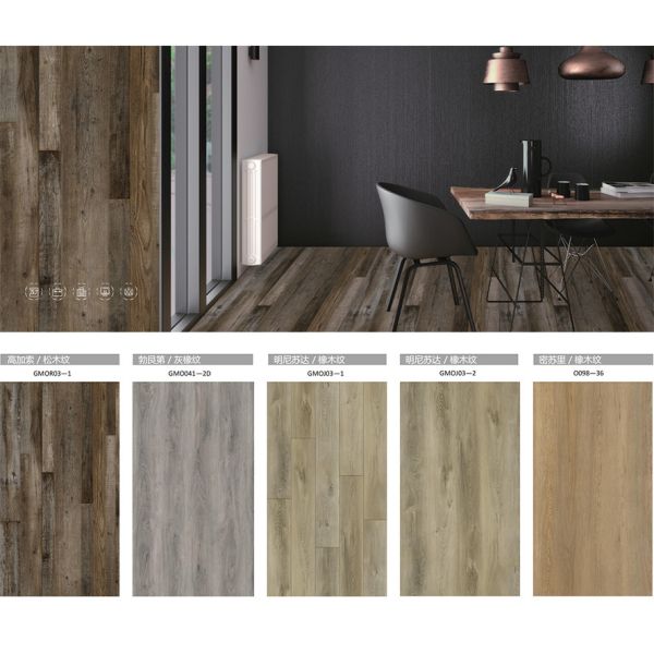 New Design Spc Aba Flooring Marble Tile 4mm oak